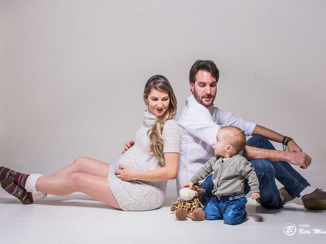Book Gestante de Sandra + Anderson = Gustavo e Letícia