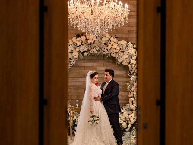 Casamentos de Um propósito de Deus na vida da Brenda e do Léo