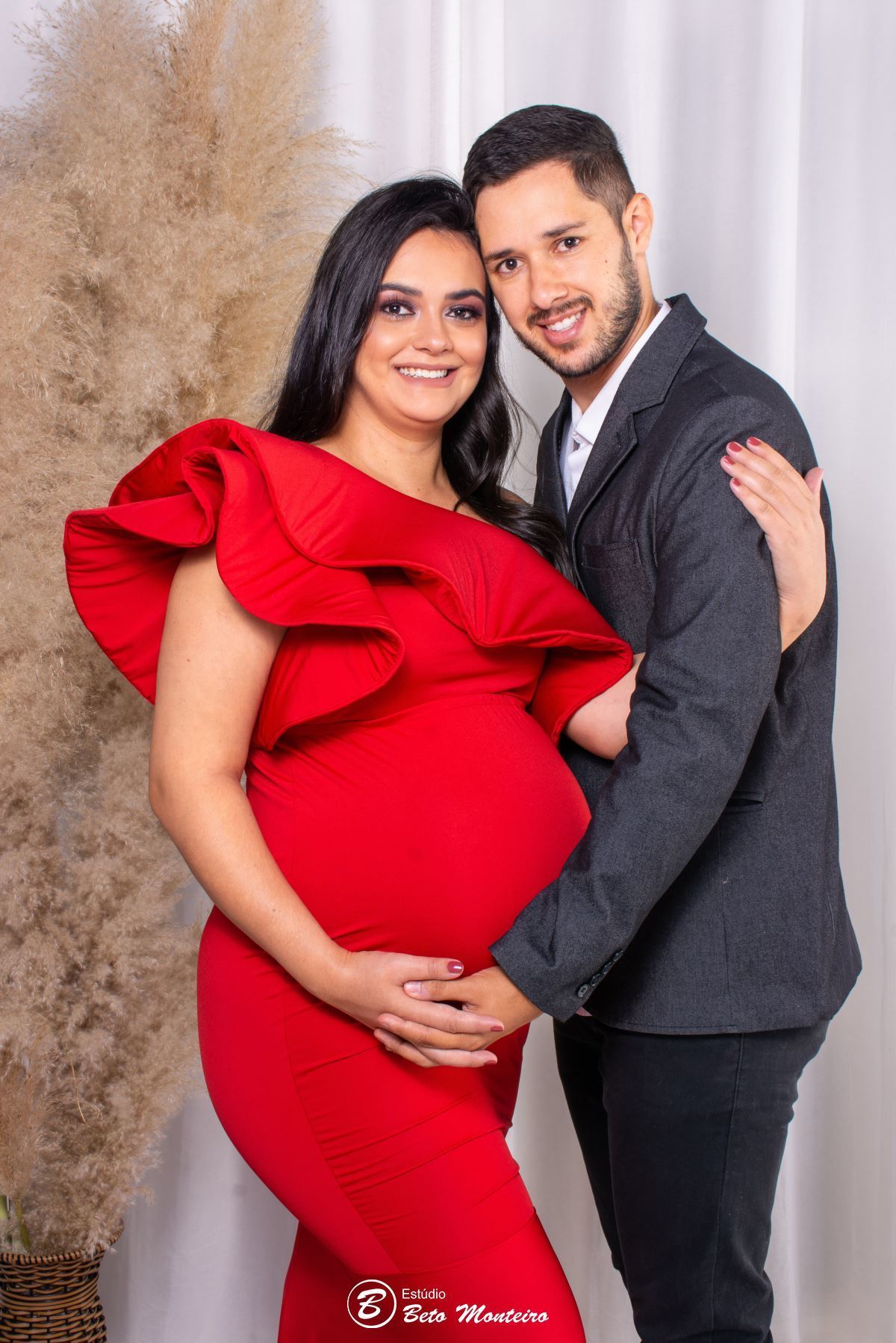 Book Gestante e Familia em Curitiba - Book de gestante em estúdio - ensaio de gestante - book em estúdio - sessão fotográfica - Grávida - Gestação - Estudio Beto Monteiro - Glauciane - Glau - Rodrigo - Maya - Maitê
