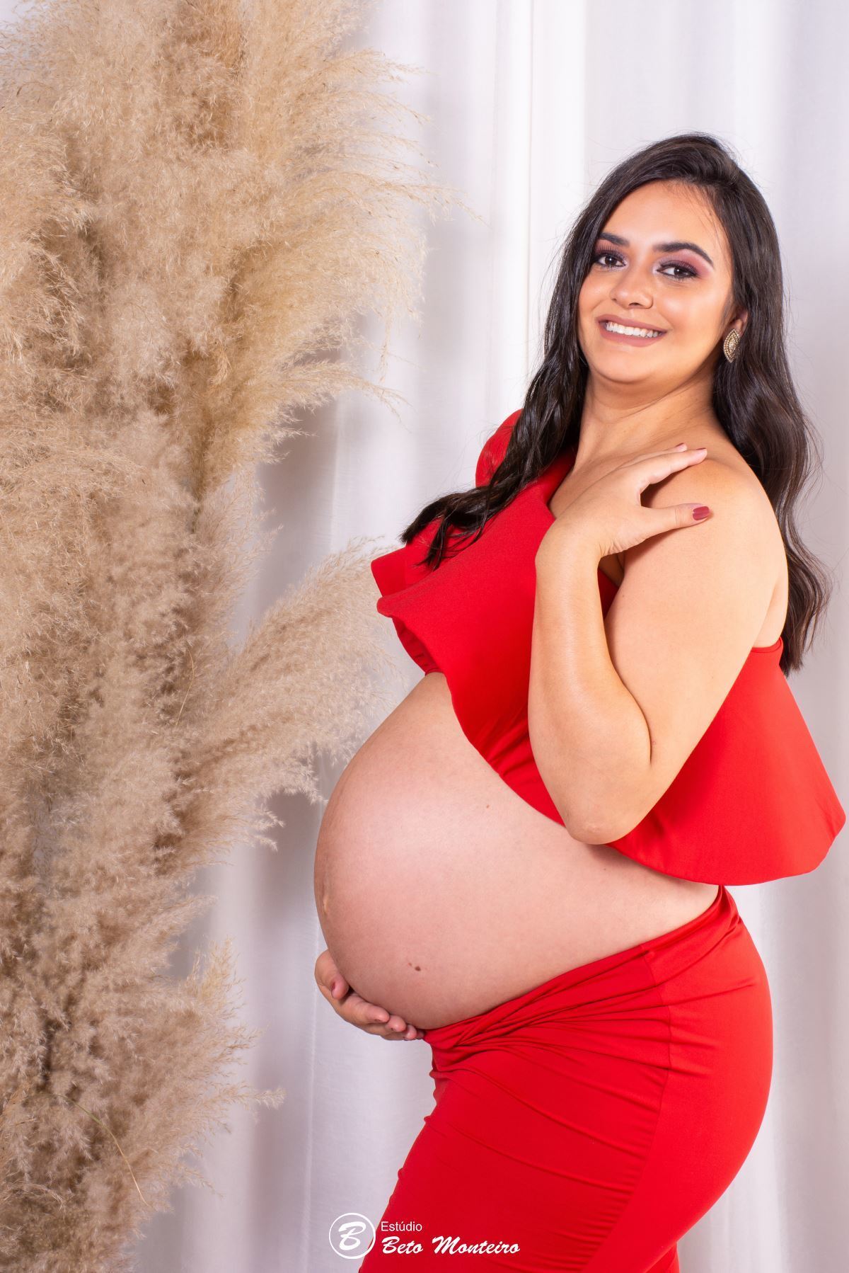 Book Gestante e Familia em Curitiba - Book de gestante em estúdio - ensaio de gestante - book em estúdio - sessão fotográfica - Grávida - Gestação - Estudio Beto Monteiro - Glauciane - Glau - Rodrigo - Maya - Maitê