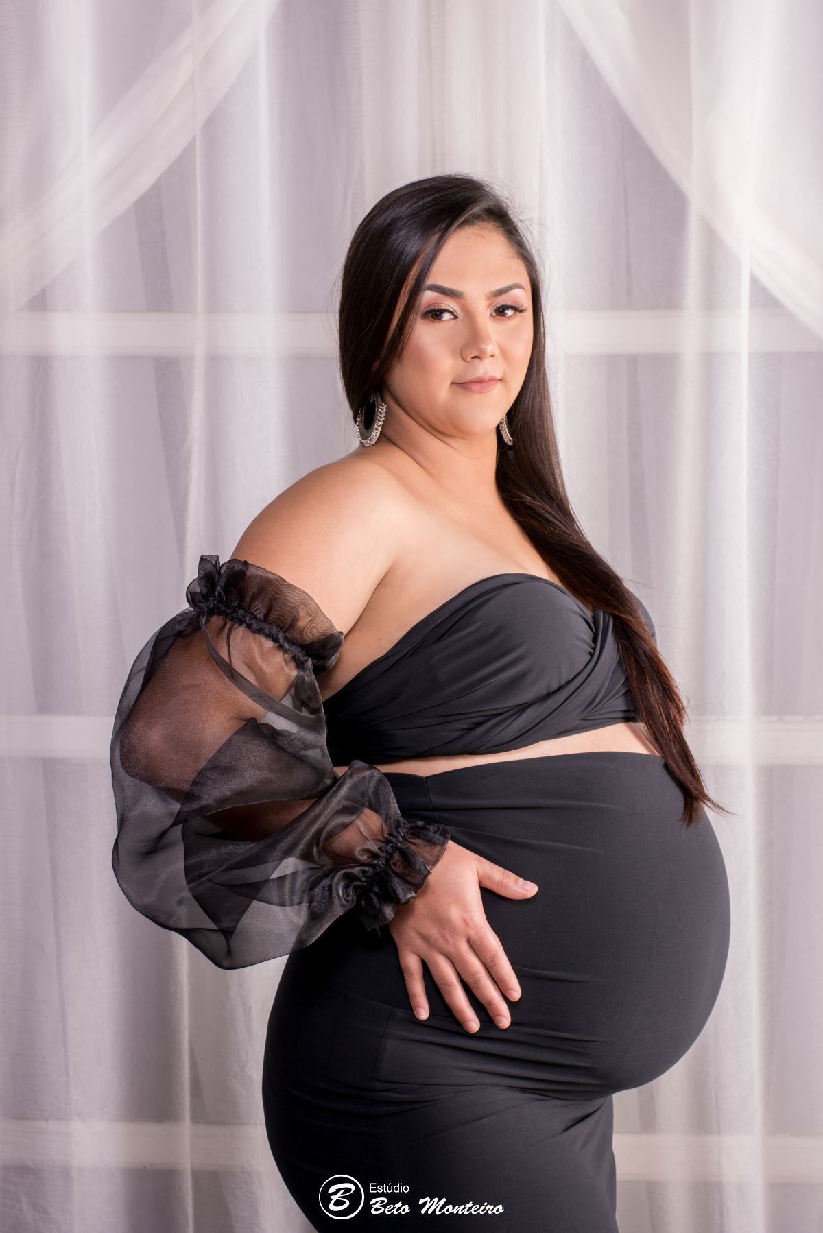 Book Gestante e Família em Curitiba - Book de gestante em estúdio - ensaio de gestante - book em estúdio - sessão fotográfica - Grávida - Gestação - Estudio Beto Monteiro - Juliana - Caio - Caio Eduardo