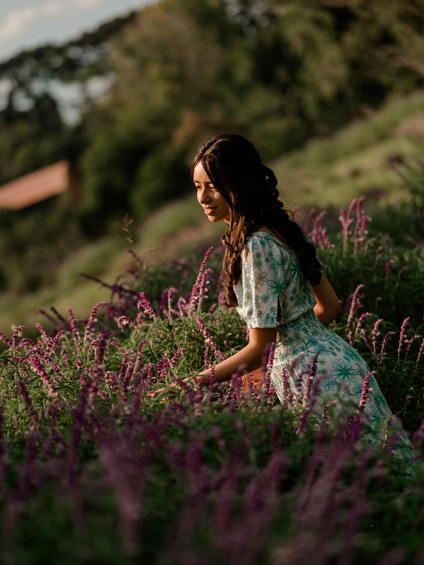 Toda doçura e leveza da Isabella para seu ensaio de 15 anos 📸✨