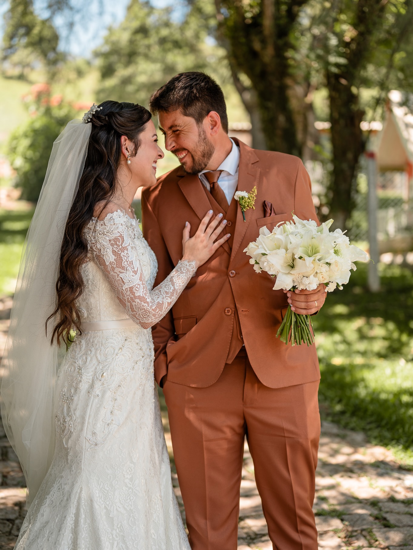Elaine e Danilo viveram hoje um dos dias mais especiais de suas vidas